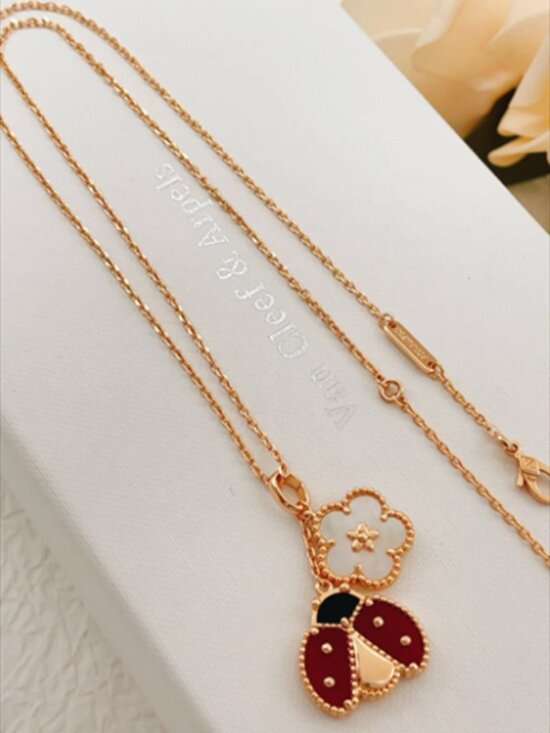 Van Cleef & Arpels Jewelry - 💎Van Cleef & Arpels ✦🐞✦ Ladybug Necklace